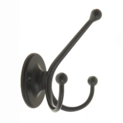 Oval Tri Hook - Matt Black -Furniture Shop 12839034 1914832985138942