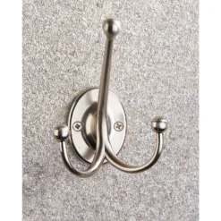 Oval Tri Hook - Satin Nickel -Furniture Shop 12839035 6484995165928719