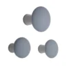 Wood Dots Hook Set - Grey -Furniture Shop 12839183 2144831918568676