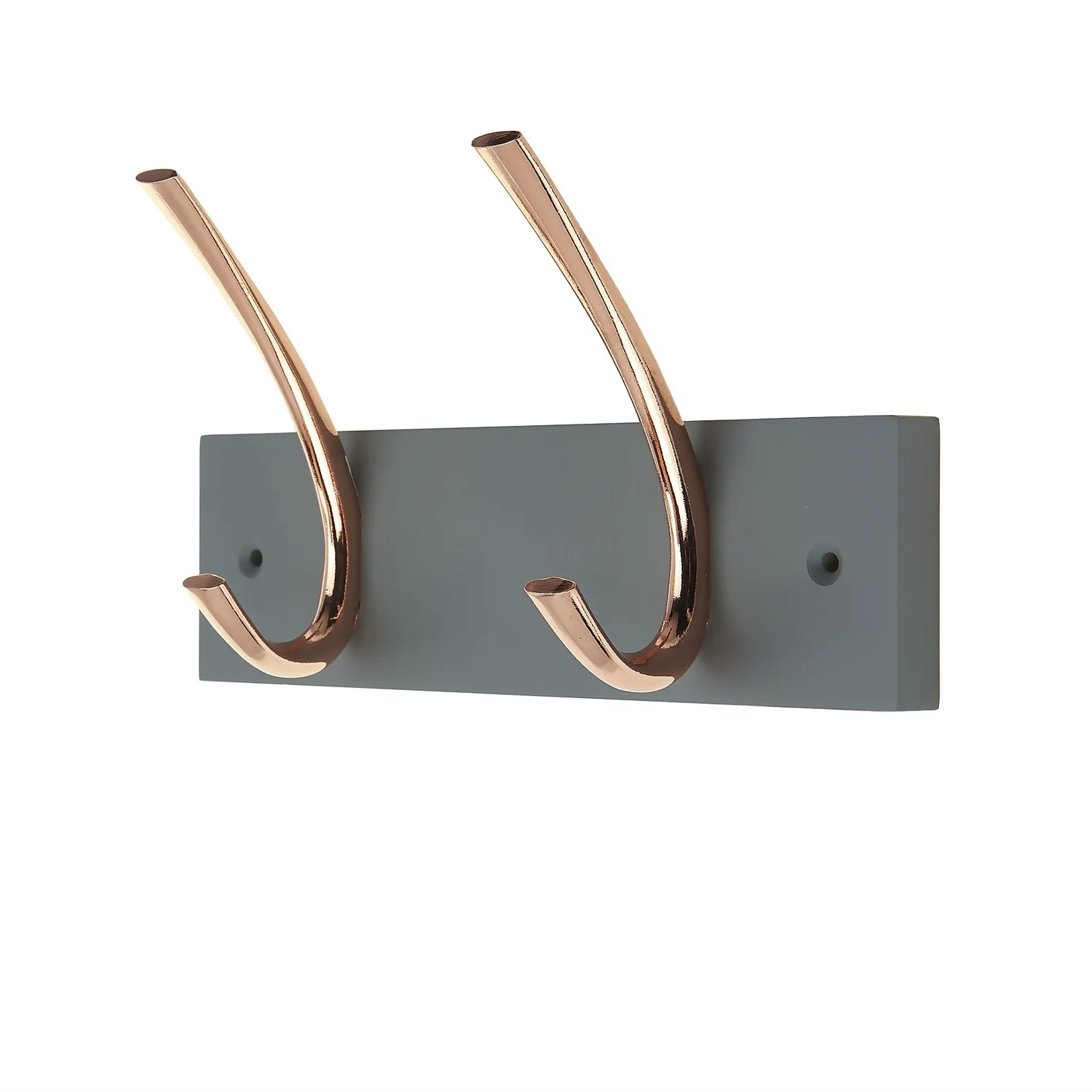 2 Large Rib Copper Hook On Slate Grey Bloc Board 3 2 Large Rib Copper Hook On Slate Grey Bloc Board