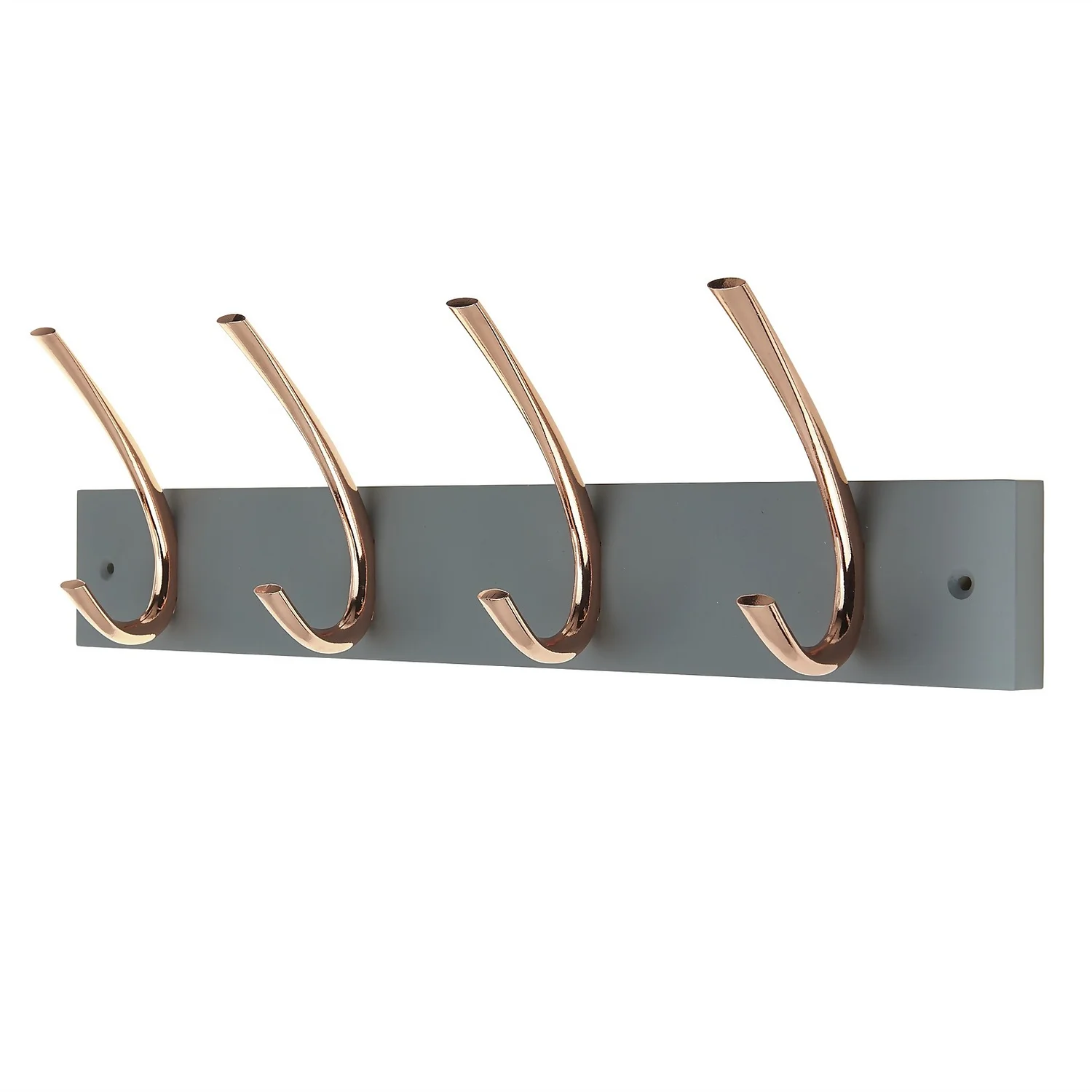 4 Large Rib Copper Hook On Slate Grey Bloc Board 3 4 Large Rib Copper Hook On Slate Grey Bloc Board
