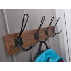 4 Black Wire Hook On Antique Board 8 4 Black Wire Hook On Antique Board -Furniture Shop 12839318 1874845859771323