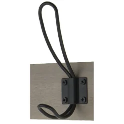 4 Black Wire Hook On Light Grey Ash Board -Furniture Shop 12839430 5844847725059156