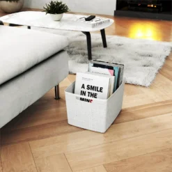 Curver Jute Large Basket - 20L - Off White -Furniture Shop 12840437 1094833167330331