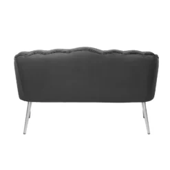 Sophia Scallop Occasional Sofa - Grey -Furniture Shop 12840470 1594862235672414