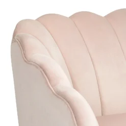 Sophia Scallop Occasional Sofa - Blush 12 Sophia Scallop Occasional Sofa - Blush -Furniture Shop 12840480 9164862164842207