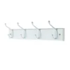 None Hat And Coat Hook Rail - White 2 None Hat And Coat Hook Rail - White -Furniture Shop 12840906 1204846180908183