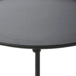 Metal Folding Side Table - Black -Furniture Shop 12879001 1094940538755658