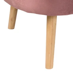 Lara Luxury Velvet Chaise Longue - Rose -Furniture Shop 12882857 7274893575239266