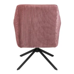 Pia Pleat Swivel Chair - Rose -Furniture Shop 12882869 1684887373354434