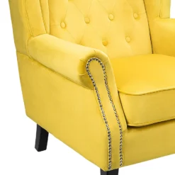 Chester Armchair - Mustard -Furniture Shop 12882875 1394887372925968