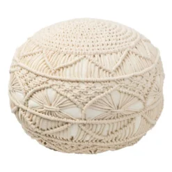 Bertie Berber Pouffe