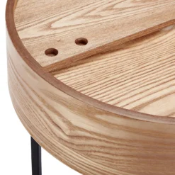 House Beautiful Halo Wood Side Table -Furniture Shop 12886093 1264862228145522