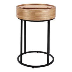 House Beautiful Halo Wood Side Table -Furniture Shop 12886093 1984862228046201