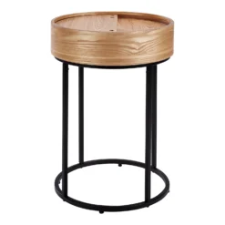 House Beautiful Halo Wood Side Table -Furniture Shop 12886093 2134862228090784