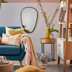 House Beautiful Halo Wood Side Table -Furniture Shop 12886093 4724862227983693