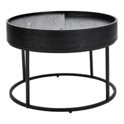 House Beautiful Halo Black Ash Coffee Table -Furniture Shop 12886095 1734862227616328