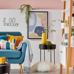 House Beautiful Halo Black Ash Side Table -Furniture Shop 12886103 6914862227942443