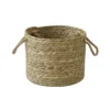 Natural Rush Basket With Rope Handles 1 Natural Rush Basket With Rope Handles -Furniture Shop 12886616 2044857031717578