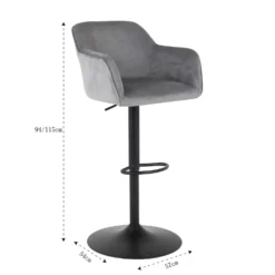 Barbara Height Adjustable Bar Stool -Furniture Shop 12888979 1524843287948990