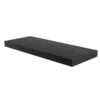 Flexi Storage Decorative Shelving Floating Shelf Black Oak 600x38x240mm -Furniture Shop 12889893 3914867914318459