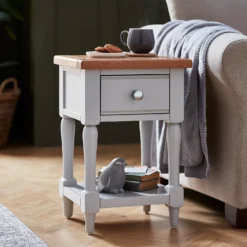 Westcott Oak Sofa Side Table -Furniture Shop 12914124 1074898205518271