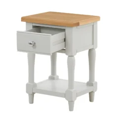Westcott Oak Sofa Side Table -Furniture Shop 12914124 1314898205544107