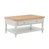 Westcott Oak Painted Coffee Table -Furniture Shop 12914127 3745036621021925