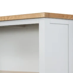 Westcott Oak Painted Low Open Bookcase -Furniture Shop 12914130 1914938893619642