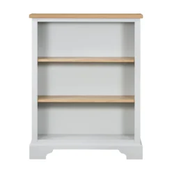 Westcott Oak Painted Low Open Bookcase -Furniture Shop 12914130 4944938893558925