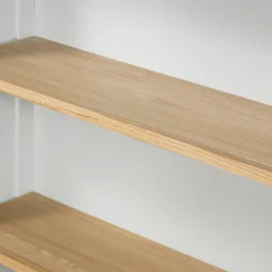 Westcott Oak Painted Low Open Bookcase -Furniture Shop 12914130 7204938893653782