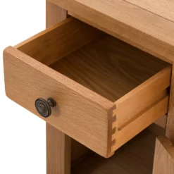 Hocombe Tall Side Table - Oak -Furniture Shop 12914668 1864933242477126