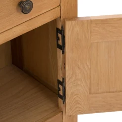 Hocombe Tall Side Table - Oak -Furniture Shop 12914668 2044933242551307