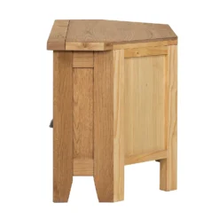 Hocombe Corner TV Stand - Oak -Furniture Shop 12914671 1354933241877891