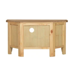 Hocombe Corner TV Stand - Oak -Furniture Shop 12914671 2334933241928948