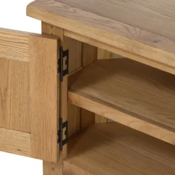 Hocombe Corner TV Stand - Oak -Furniture Shop 12914671 4834933242049827