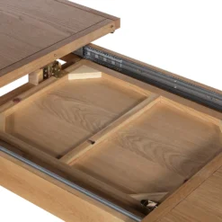 Hocombe 8-10 Seat Extending Dining Table - Oak -Furniture Shop 12914673 1044933242518337