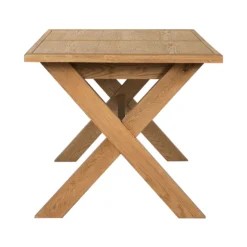 Hocombe 8-10 Seat Extending Dining Table - Oak -Furniture Shop 12914673 1854933242411171