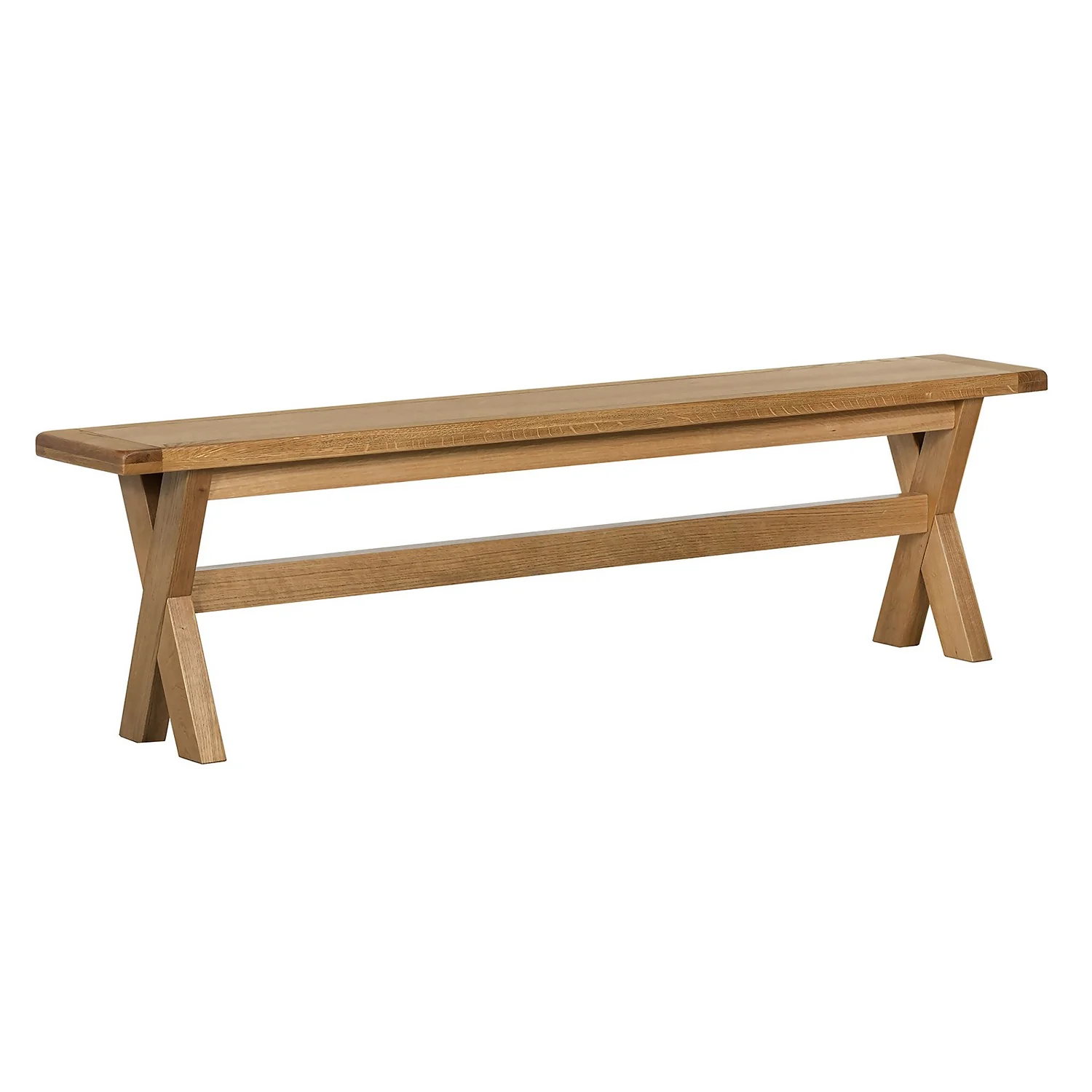 Hocombe Dining Bench - Oak 3 Hocombe Dining Bench - Oak