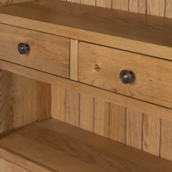 Hocombe Display Bookcase - Oak -Furniture Shop 12914676 1934933241472822