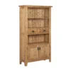 Hocombe Display Bookcase - Oak -Furniture Shop 12914676 3065036607858189