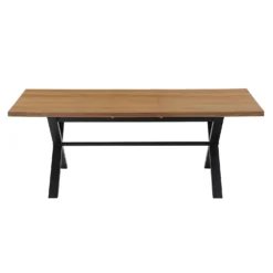 Albury Oak 6-8 Seat Extending Dining Table -Furniture Shop 12916836 1624891994827965