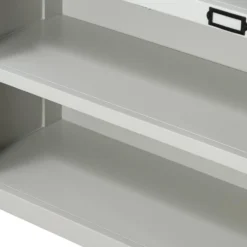 Ashstead Shoe Cupboard - Oak & Ivory -Furniture Shop 12917100 1514901115973407