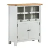 Ashstead Shoe Cupboard - Oak & Ivory -Furniture Shop 12917100 8075036938118295