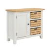 Ashstead Small Sideboard - Oak & Ivory -Furniture Shop 12917103 2004897162597452