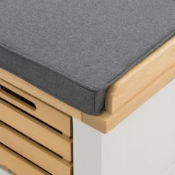 Ashstead Storage Bench - Oak & Ivory -Furniture Shop 12917106 1414897162942773