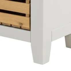 Ashstead Storage Bench - Oak & Ivory -Furniture Shop 12917106 1724897163068479