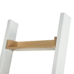 Ashstead Ladder Shelf - Oak & Ivory -Furniture Shop 12917109 1154897161990726