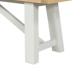 Ashstead Bench - Oak & Ivory -Furniture Shop 12917114 2124897161627240