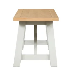 Ashstead Bench - Oak & Ivory -Furniture Shop 12917114 7114897161433839